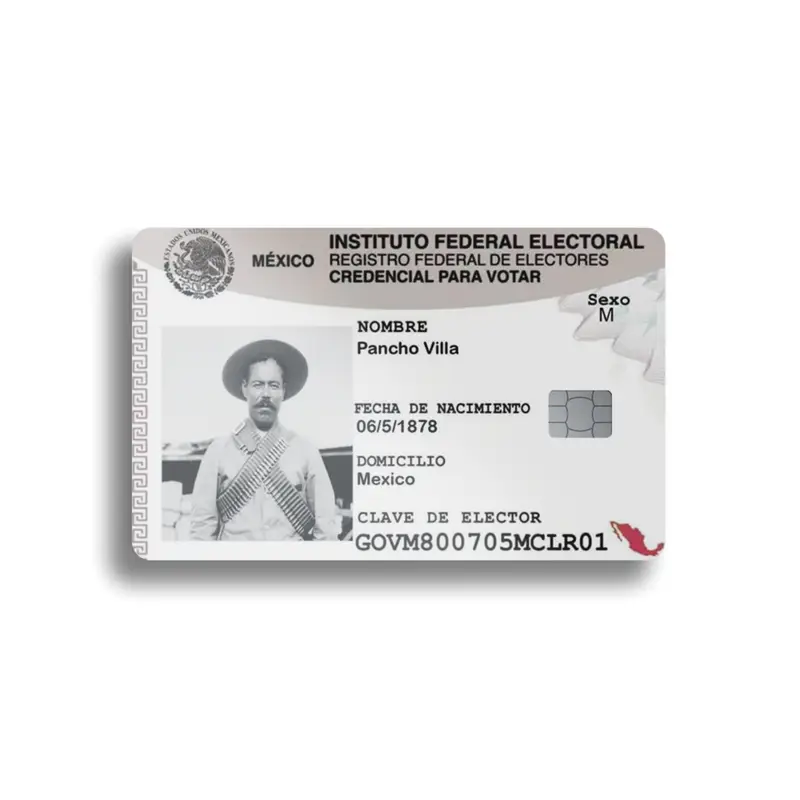 Pancho Villa ID Card Skin