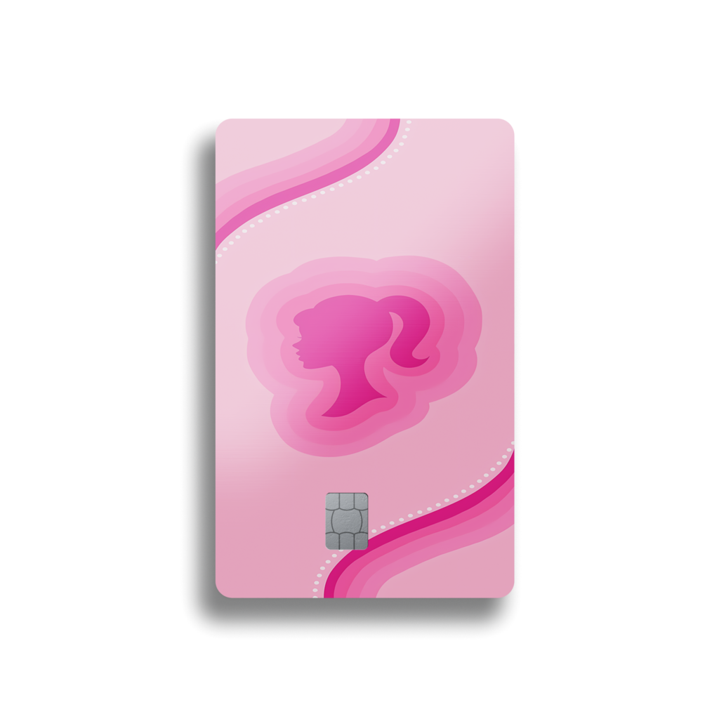 Barbie Silhouette Card Skin