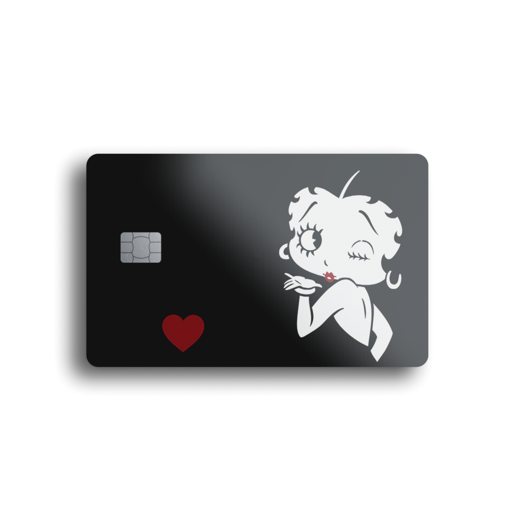 Betty Boop Card Skin