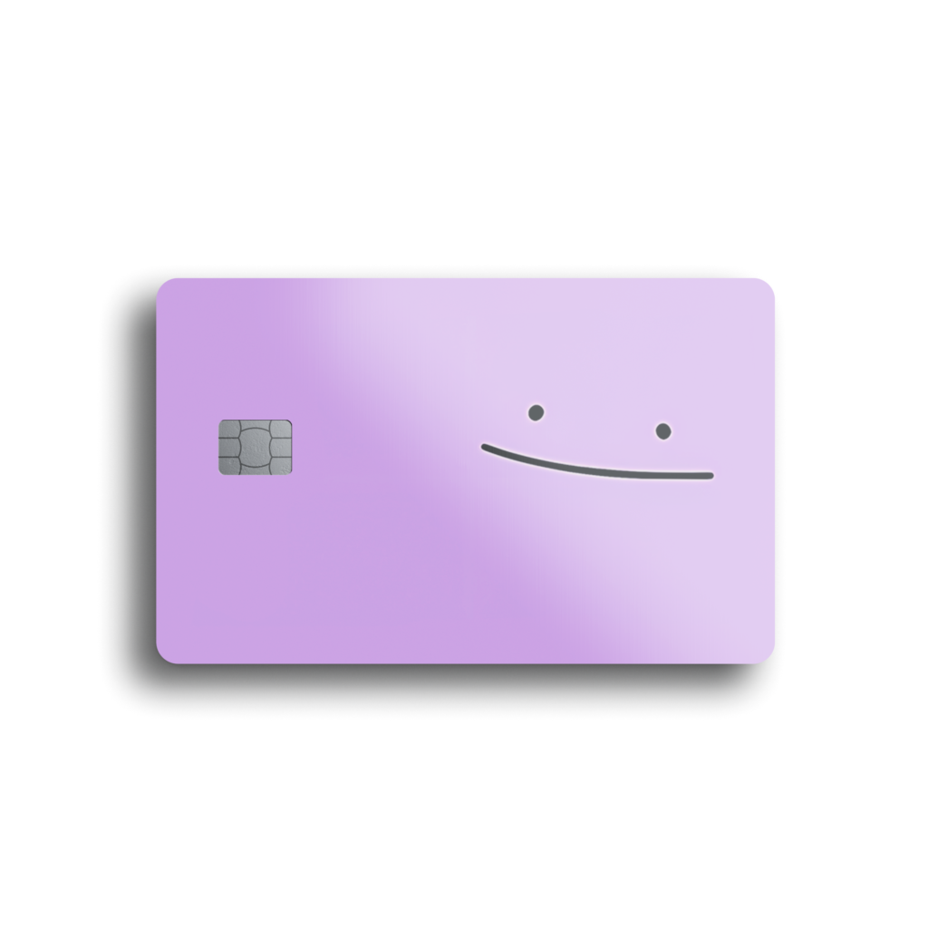 Ditto Minimalist Card Skin