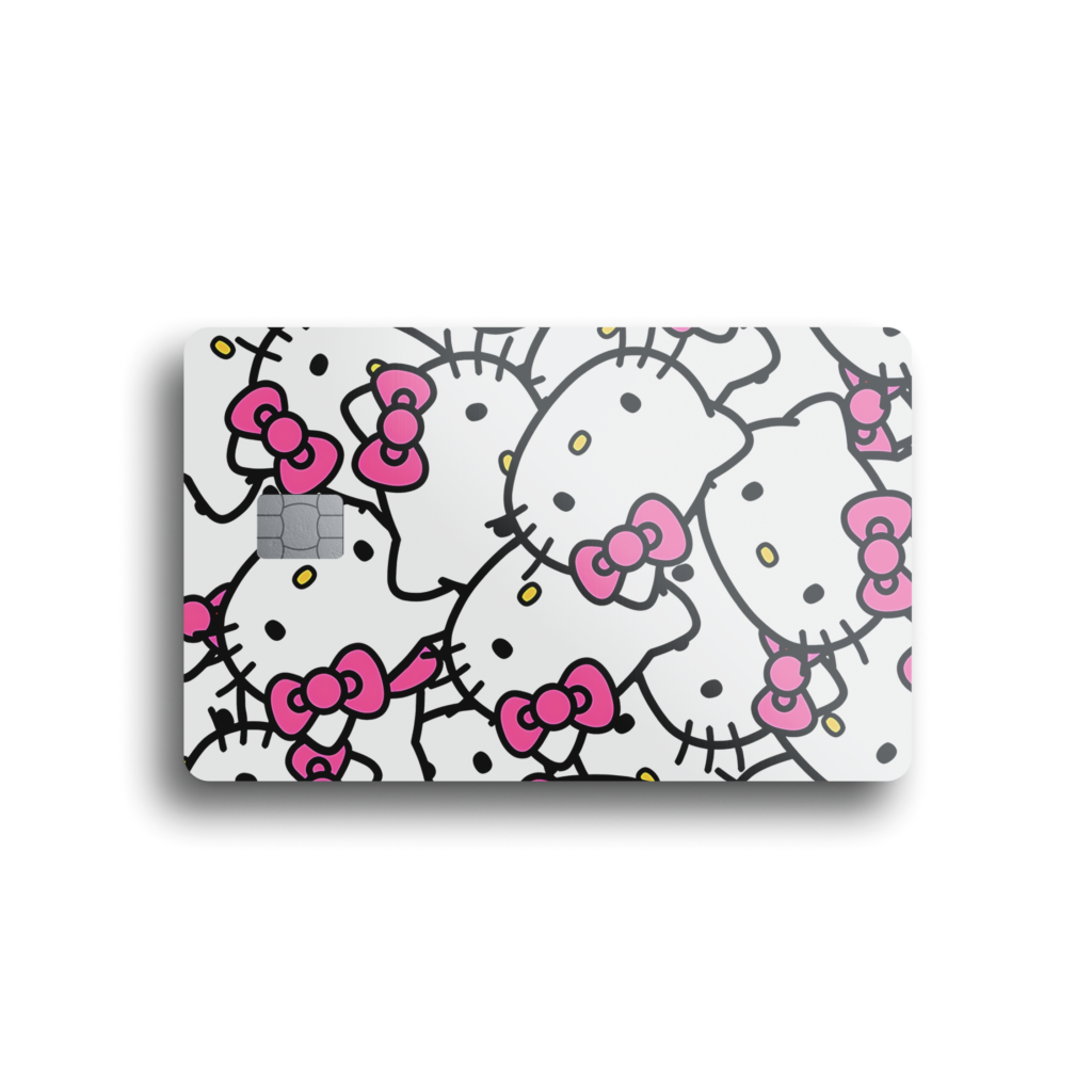 Hello Kitty Covered Card Skin