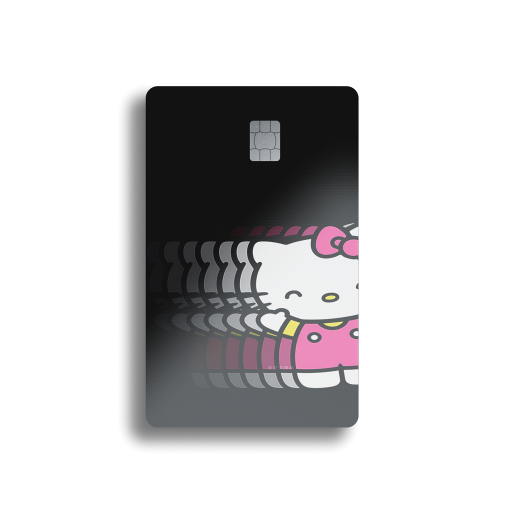Hello Kitty Ghost Trail Card Skin