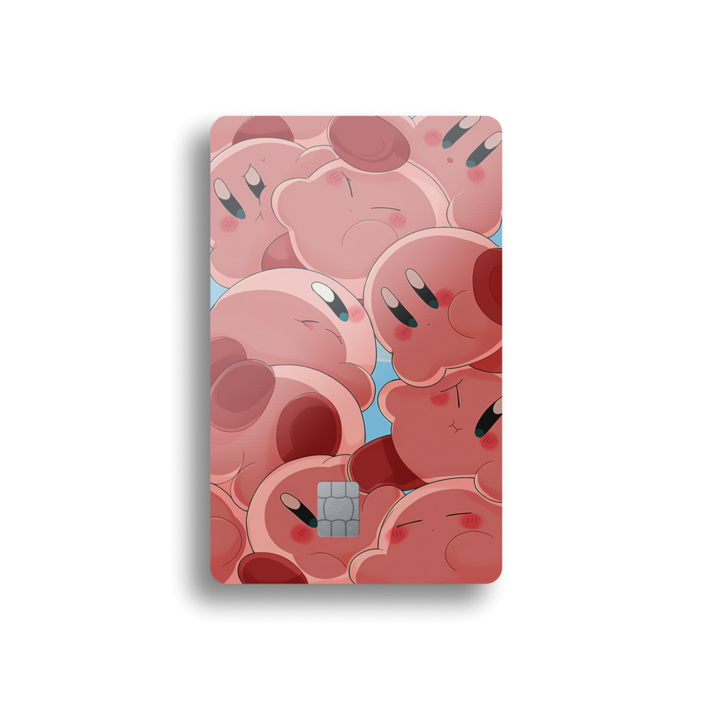 Kirby Collage Card Skin