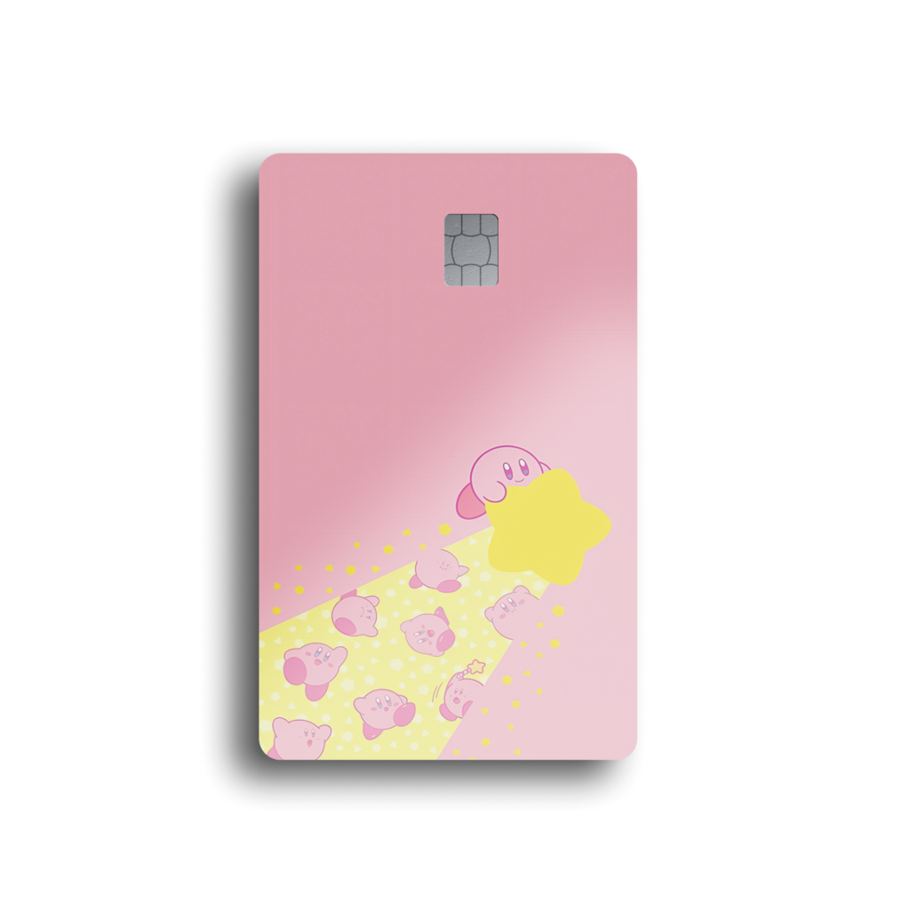 Kirby Warp Star Card Skin