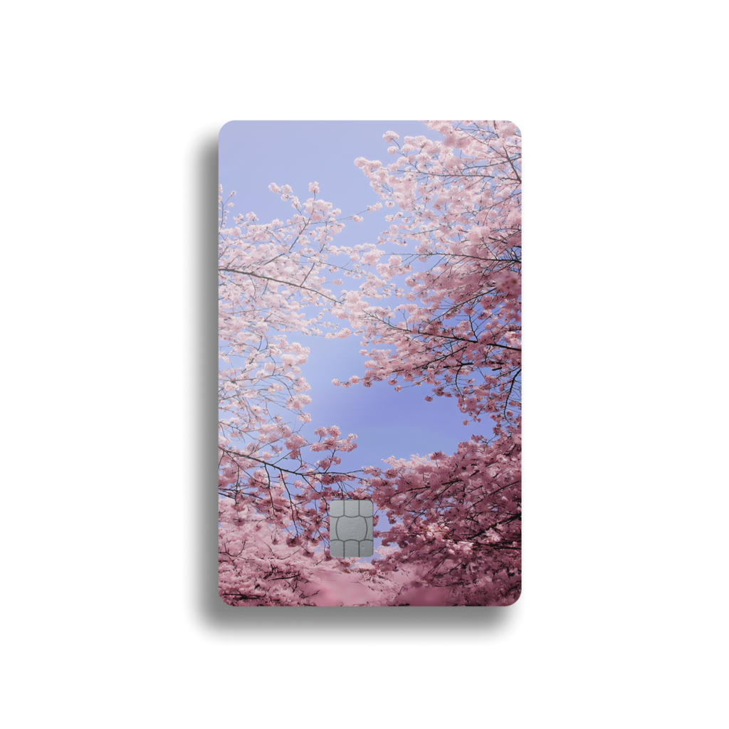 Sakura Breeze Card Skin