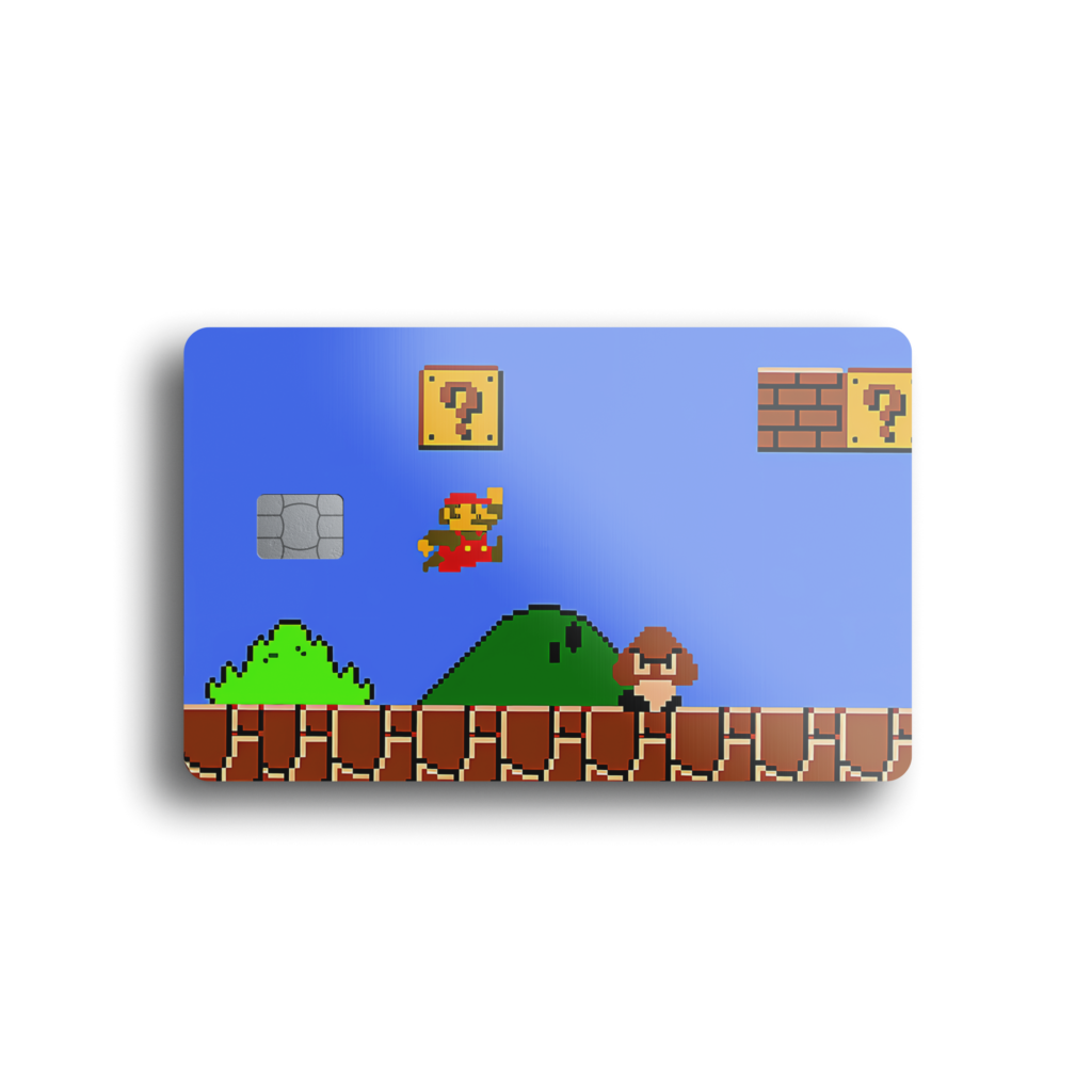 Super Mario Card Skin
