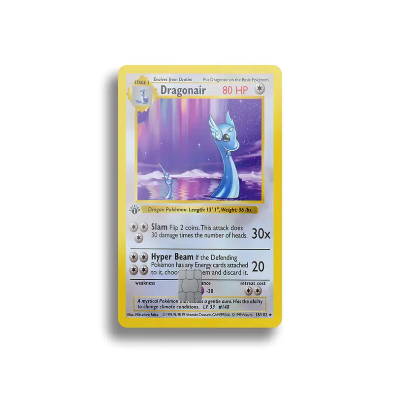 Dragonair First Edition Card Skin