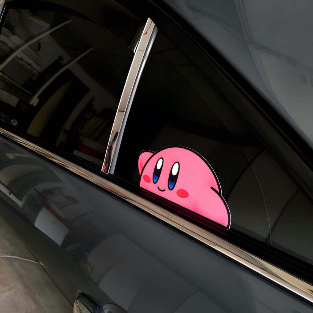 Kirby Cartoon Peeker