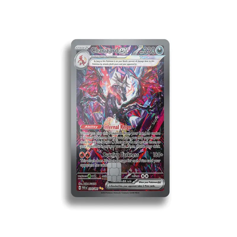 Charizard Crystal EX Card Skin