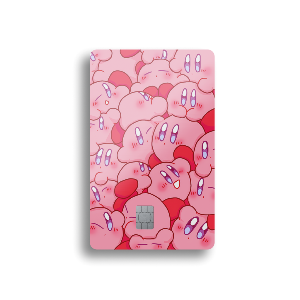 Kirby Covered Card Skin