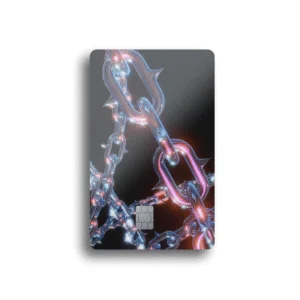 Holographic Spike Chains Card Skin