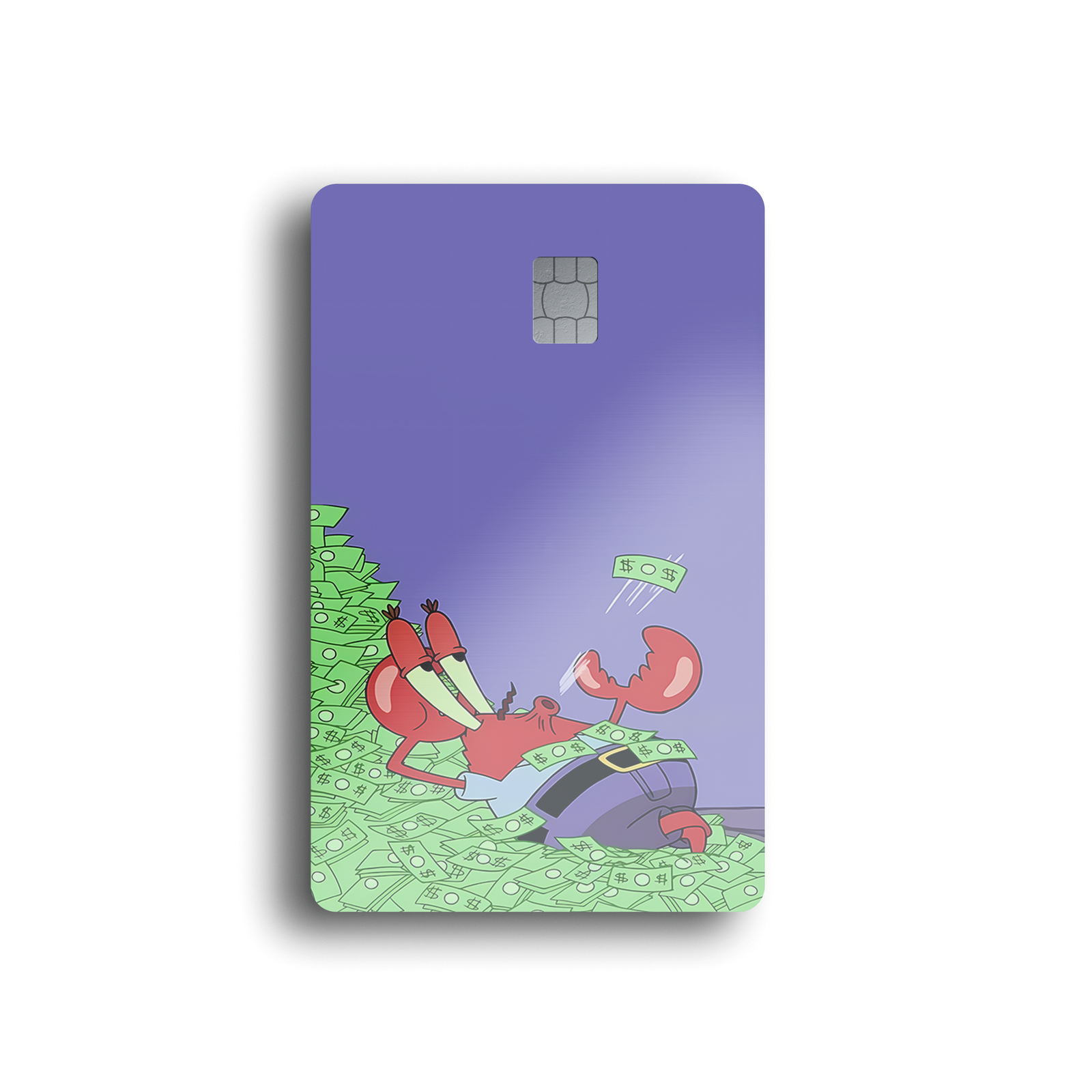 Crab Boss Cash Pile Card Skin
