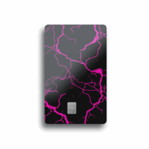 Black Lightning Card Skin (COLOR OPTIONS)