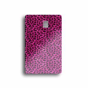 Neon Leopard Card Skin (COLOR OPTIONS)