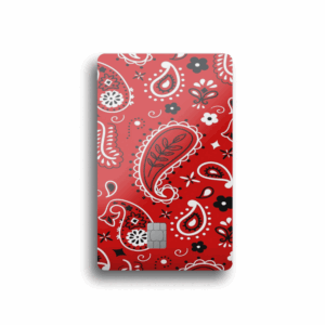 Paisley Pattern Card Skin (COLOR OPTIONS)