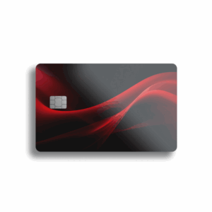 Abstract Waves Card Skin (COLOR OPTIONS)