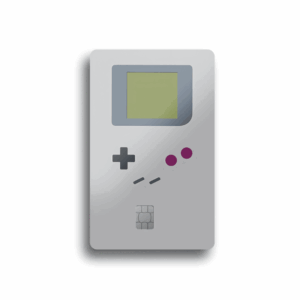 Gameboy Minimalist Card Skin (COLOR OPTIONS)