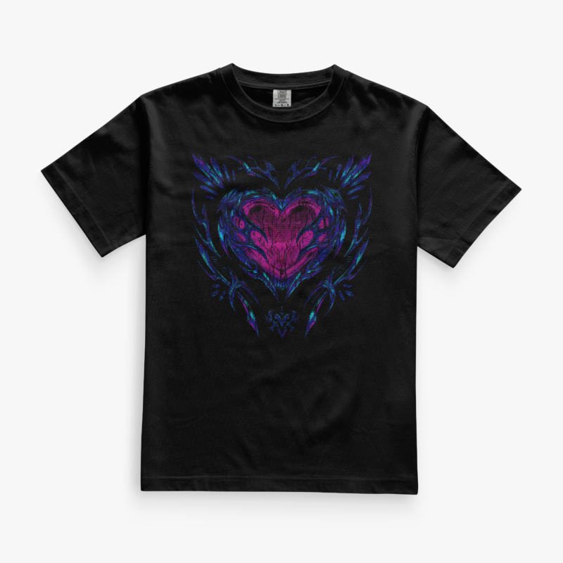 Neon Heartstrike Tee