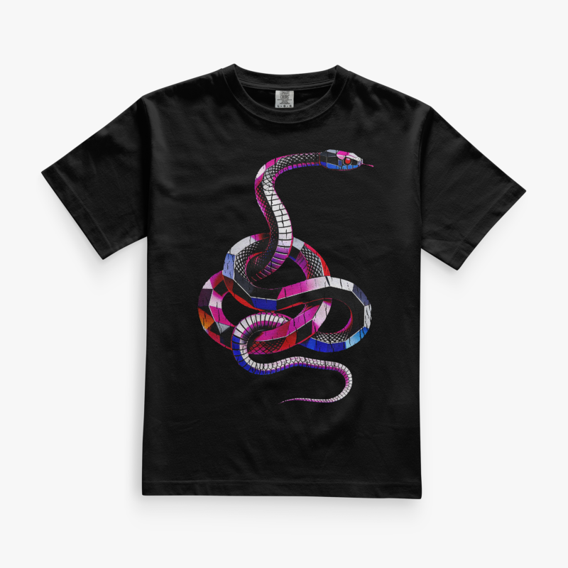 Prism Serpent Tee